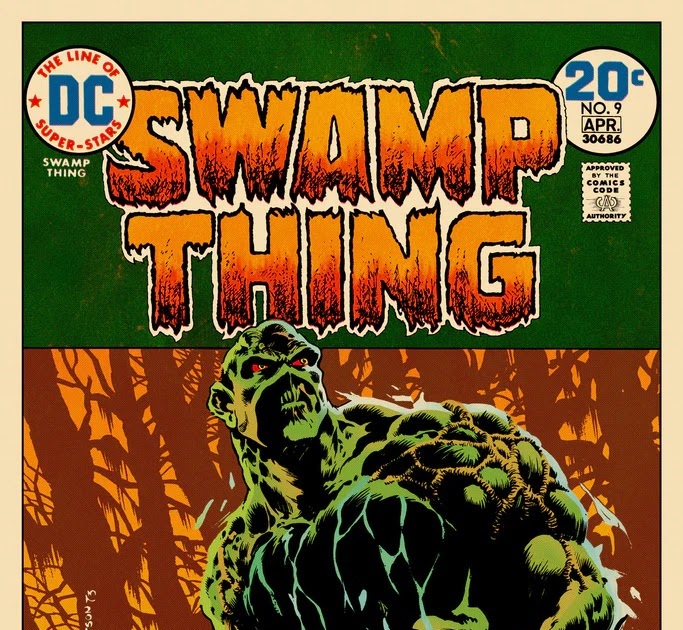 چاپ روی جلد برای Swamp Thing شماره 9 توسط برنی رایتسون x Mondo x DC Comics
